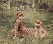 Berthe Morisot In the Moliketer-s garden Germany oil painting artist